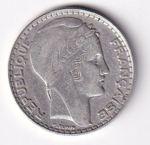 Tutti le monete: Frankreich 20 Francs 1933 – Usato da Neuchâtel venduto da karlpierrino 1