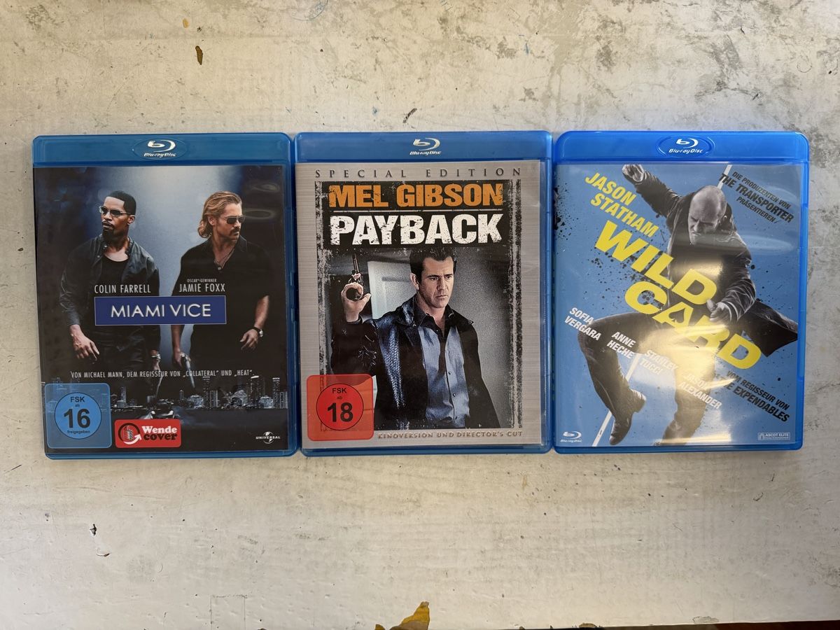 Tutti i DVDs: 7 Blu-Rays (Action und Thriller) – Usato da Dietikon venduto da Buchantiqdietikon 1