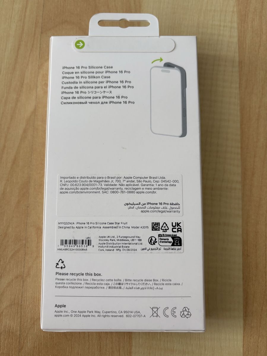 Apple Cover & Protezioni schermo: Apple iPhone 16 Pro Silicone Case – Nuovo e nell'imballaggio originale da Solothurn venduto da boenisworld 1