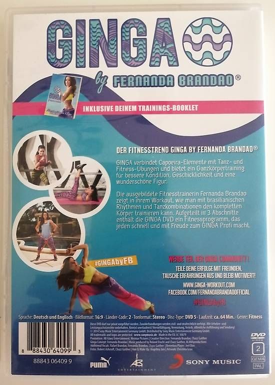 Alle DVDs: Fitness DVD Lehrprogramm - Ginga by Fernanda Brandao – Neu (gemäss Beschreibung) aus Mosnang von creativist 1