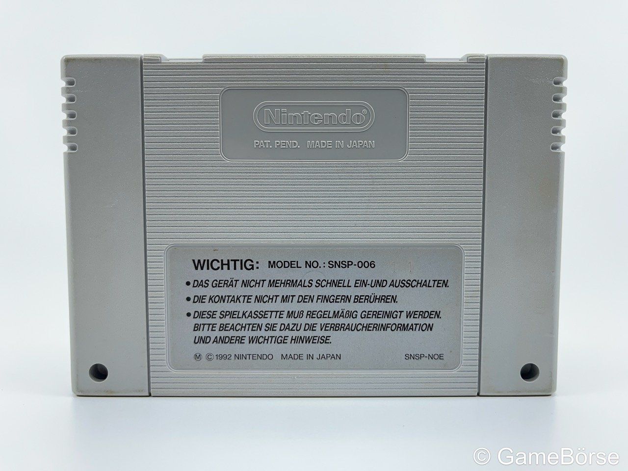 Nintendo Giochi: SNES Super Wrestlemania PAL – Usato da Stettfurt venduto da GameBoerse 1