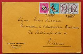 PRO JUVENTUTE J. GOTTHELF GENTON LAUSANNE MILANO ITALIA 1954
