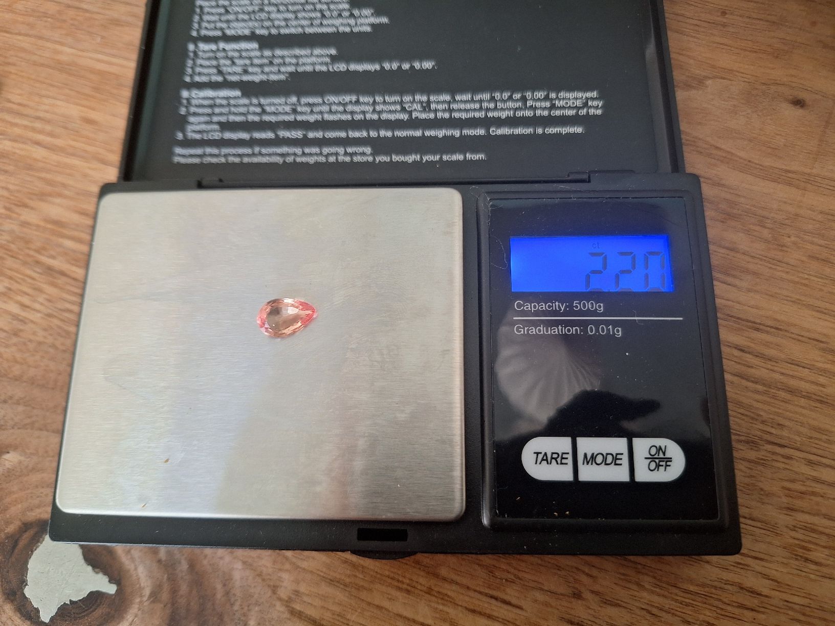 Edelsteine: Rosa Padparadscha Saphir Ceylon 2.2 ct. – Gebraucht aus Dornach von bals28 5