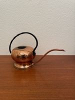 Pilzförmige Kupfer Giesskanne gehämmert vintage Spritzkanne