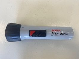 Vintage Sonca Leuchtbaum Taschenlampe, Grau