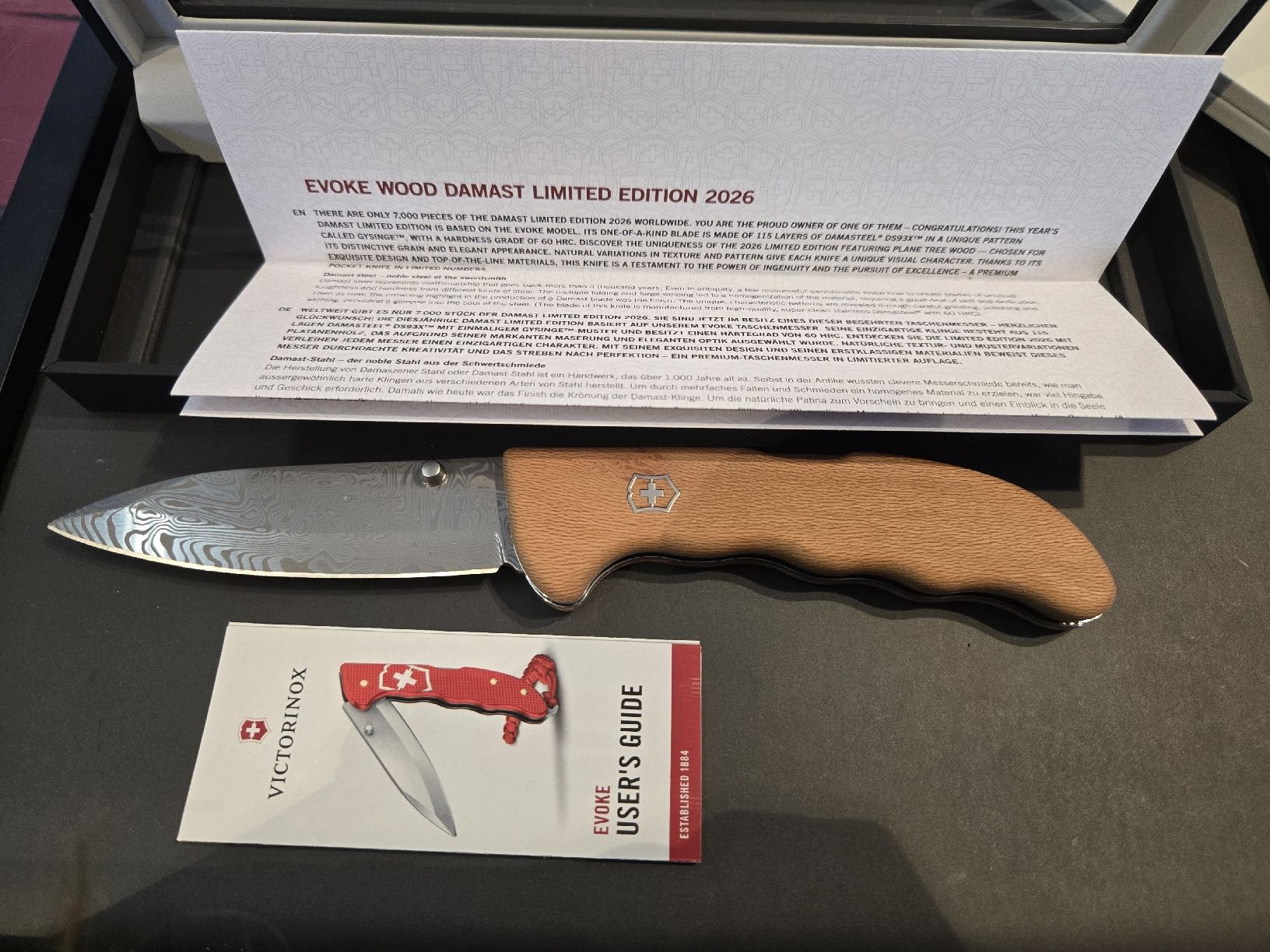Victorinox Taschenmesser: Damast 2026 - Evoke Wood – Neu (gemäss Beschreibung) aus Luzern von Nini_862 7