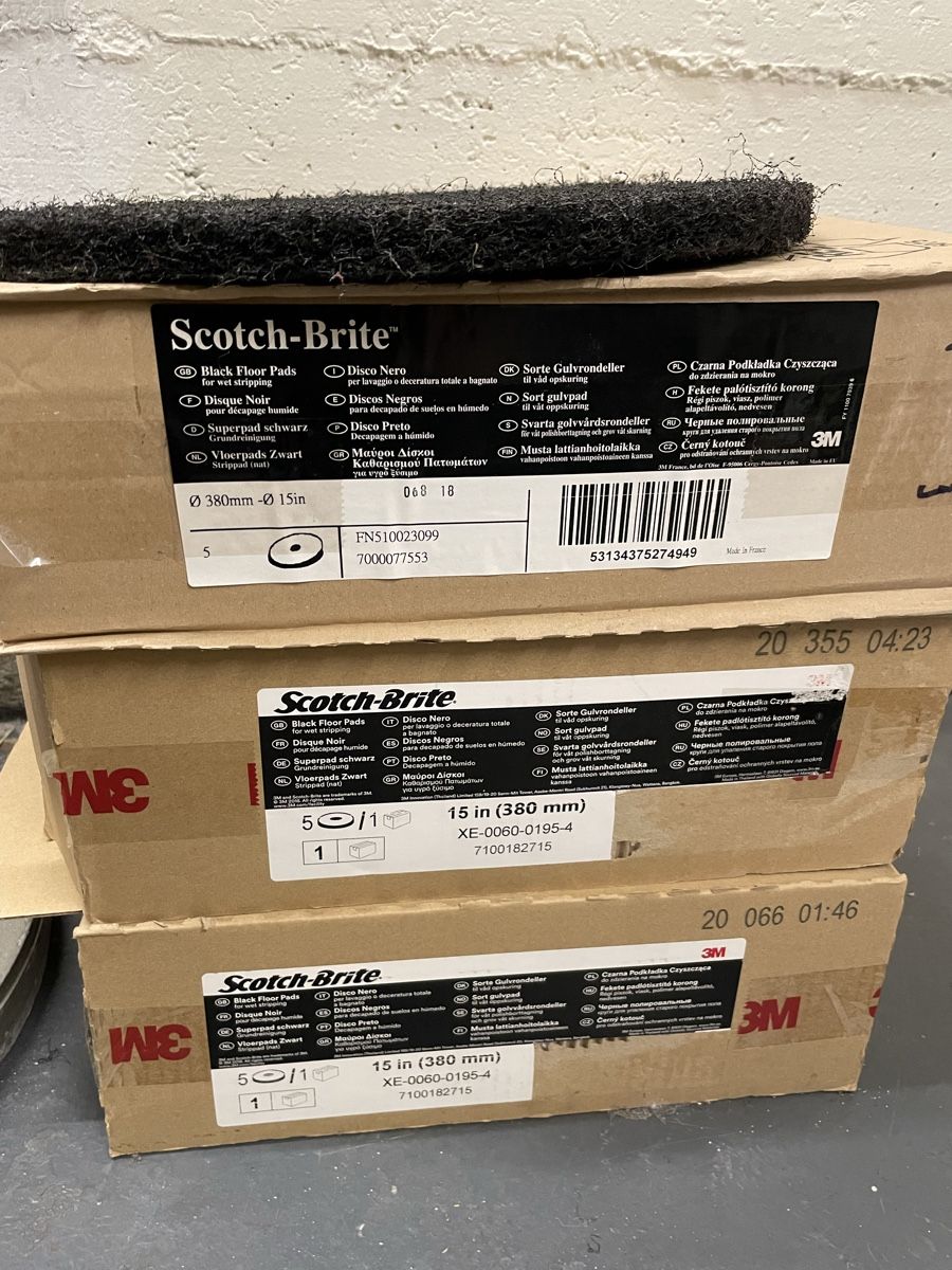 3M Tutti gli attrezzi: 3M Scotch-Brite 380mm/15in 5Stk – Nuovo e nell'imballaggio originale da Frick venduto da ive_6w85
