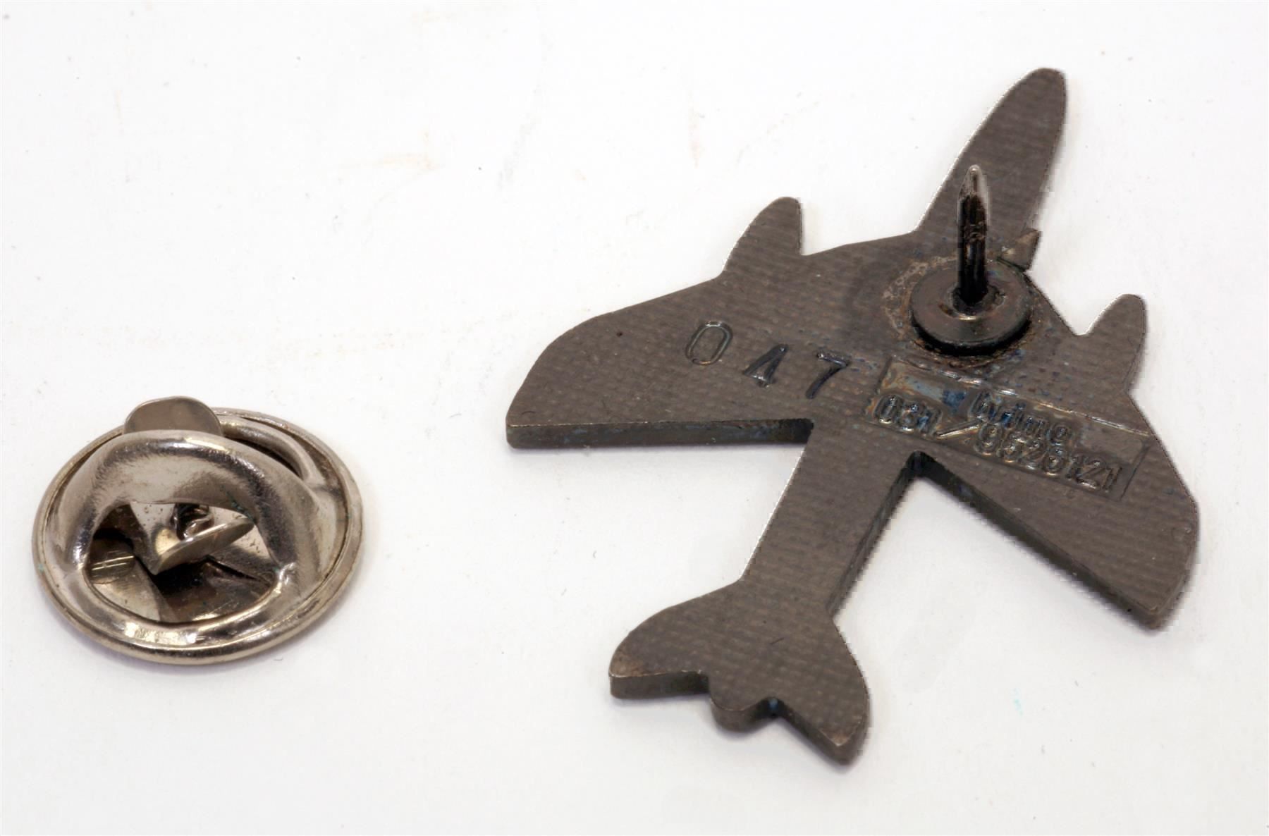 Schweizer Armee Placchette & Badge: Swiss Air Force-Pin Hunter Nr.047 Rare – Usato da Bassersdorf venduto da Sugo 1