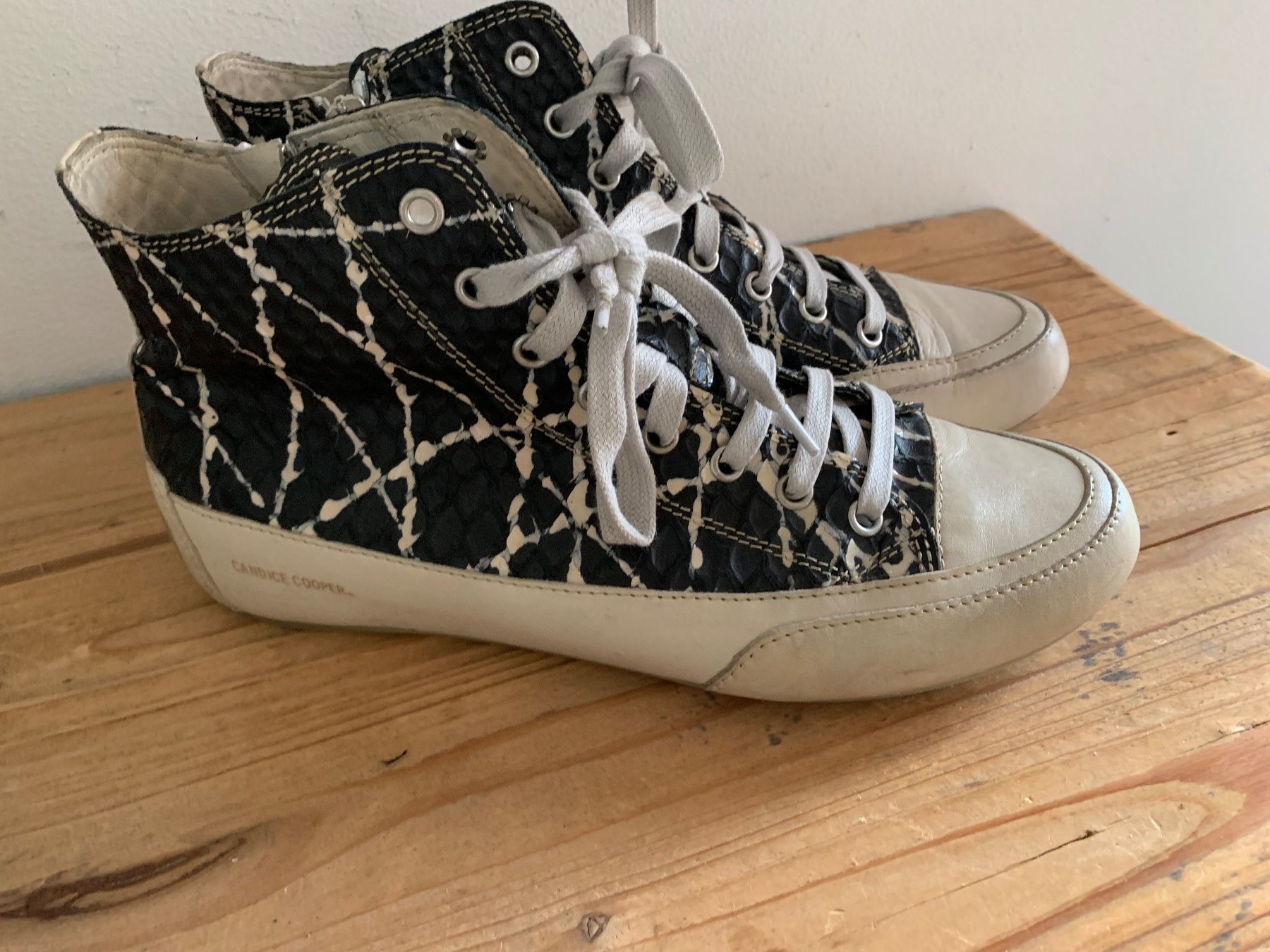 Cooper Damenschuhe: CANDICE Cooper Schlangenmuster Schuhe Gr. 38 – Gebraucht aus Meiringen von Jackwashere