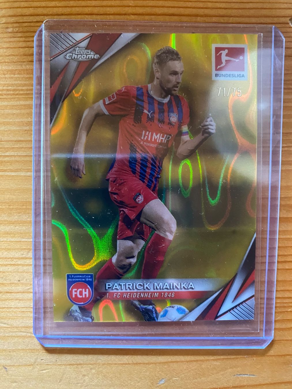 Topps Carte collezionabili: Topps Chrome Bundesliga 24/25 Patrick Mainka /75 – Nuovo (secondo la descrizione) da Zürich venduto da BVBWINNER