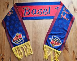 FC Basel Fan Schal 1893 FCB Fussball Schweiz