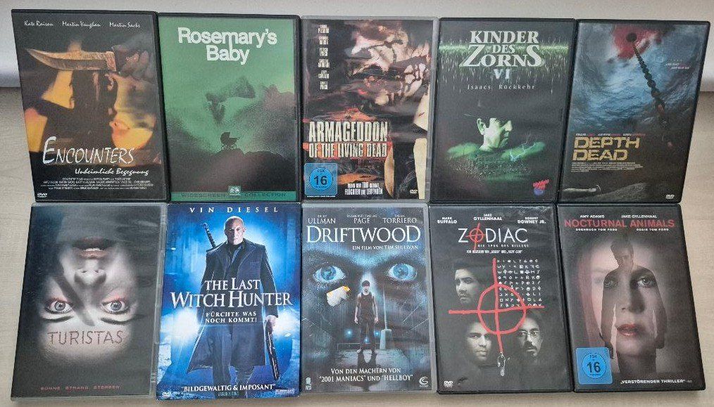 Tutti i DVDs: 60 x DVD Gemischt – Usato da Wettingen venduto da Reviled 4