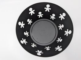 Alessi Girotondo Schale schwarz