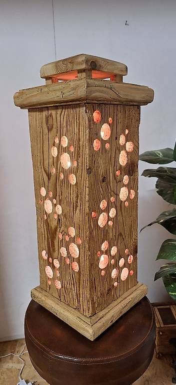 Lampade: Altholzlampe,Deco,Design,Lampe,Laterne – Usato da Wald ZH venduto da Orgelfreak 2