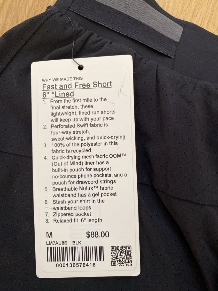 Lululemon Hosen: Lululemon 6” shorts – Neu und originalverpackt aus Zürich von Pab_88wm 2