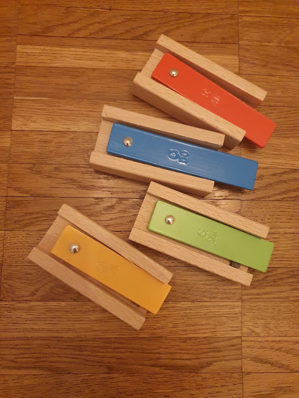 Haba Spielzeuge: HABA Kugelbahn Holzbausteine Murmeln klein – Gebraucht aus Zürich von Sebbe 3