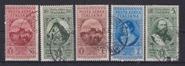 Italien 1932: Garibaldi Flugpostmarken - Kat. 100.--