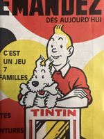 Tintin Promotion Tim Werbung Hergé Rarität Vintage Kult
