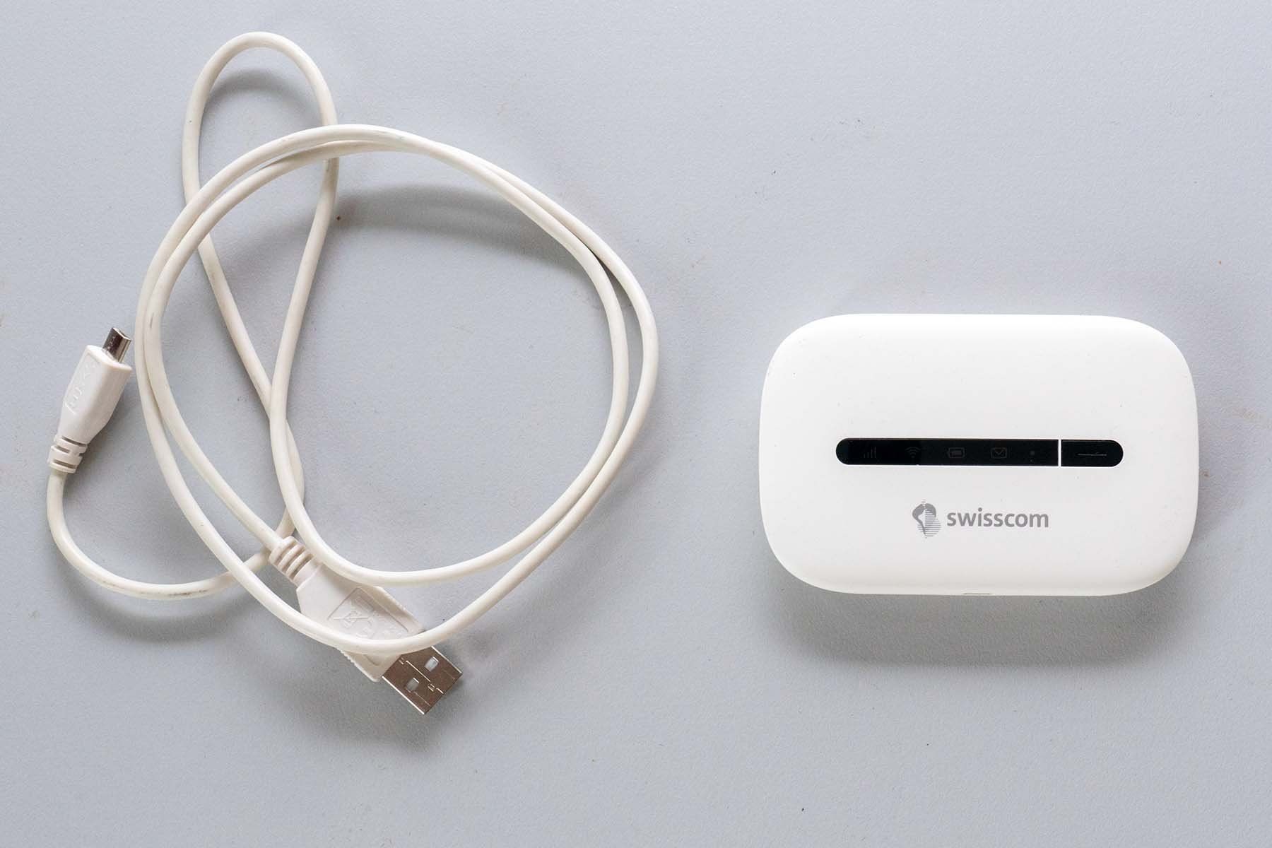 Huawei Modem & Router: Swisscom Huawei Mobile Hotspot E5330 SIM WiFi Router – Usato da Basel venduto da phil4001 2