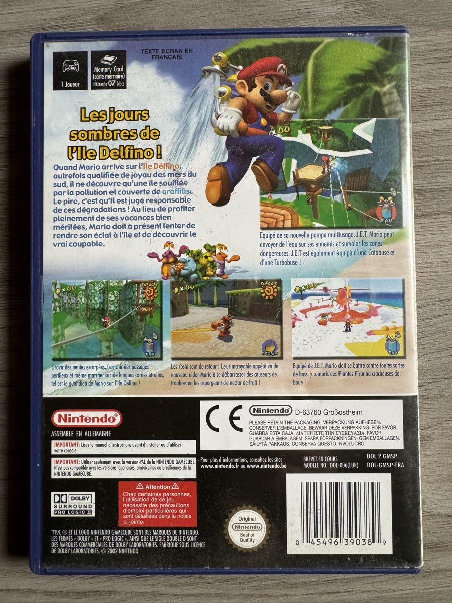 Nintendo Spiele: Super Mario Sunshine - Nintendo Gamecube – Gebraucht aus Tramelan von  2