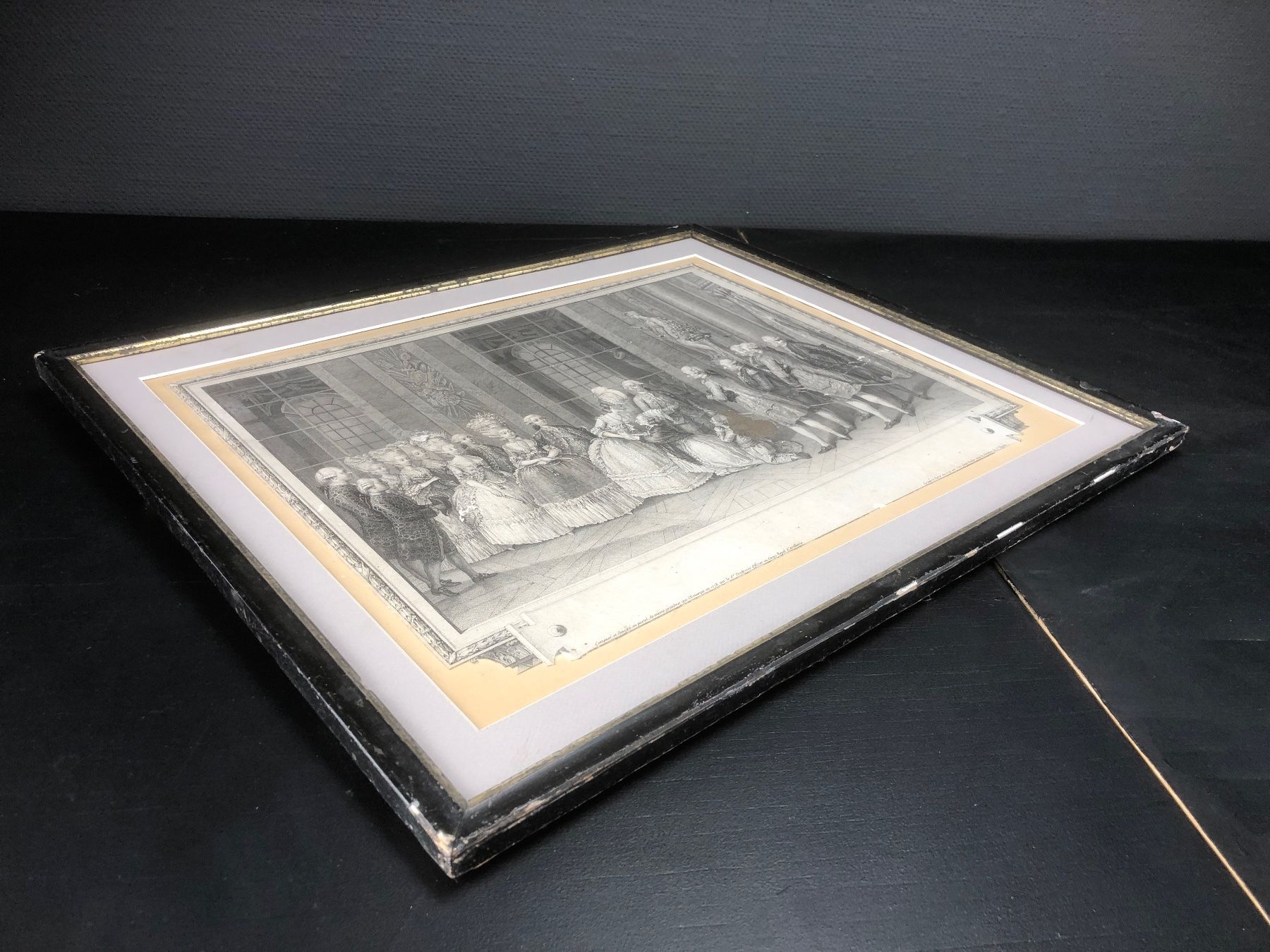 Incisioni: Stich Jean Duclos, 1779, Aufgezogen – Usato da Laufenburg venduto da industrial-silence 7