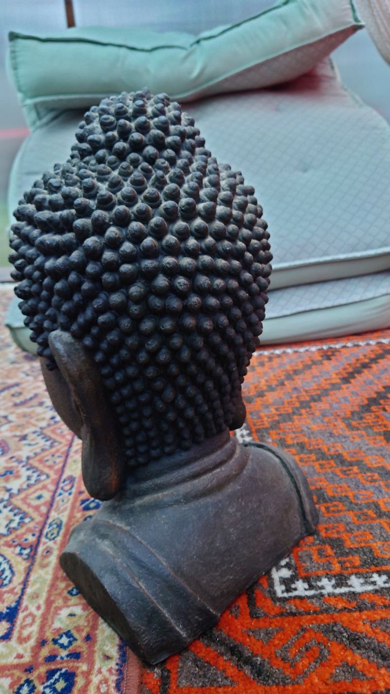 Sculture & Statue: Budha Kopf Skulptur 30 cm – Usato da Wittenbach venduto da Aberanders 3