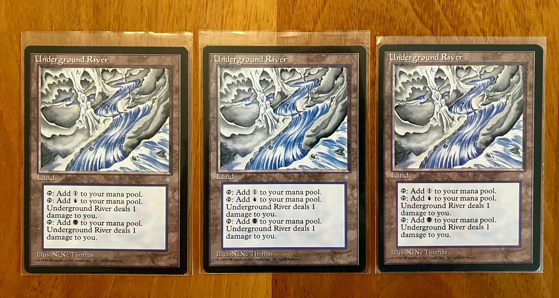 Hasbro Spiele: Magic The Gathering - Ice Age - Land (non-basic): 3 Karten – Gebraucht aus Wabern von SuperKingChris