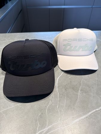 Neu Kappen Porsche Turbo 2er Set Schwarz und Beige