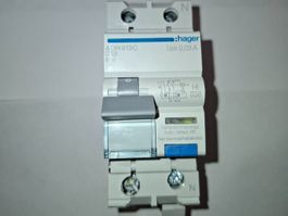 Hager FI-Schutzschalter 2P 13A 30mA ADH913C