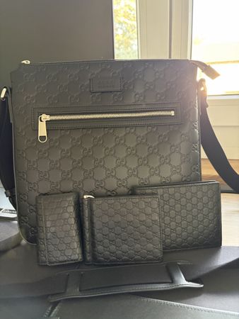 Gucci Bag Set 100% ECHT Leder Neuwertig