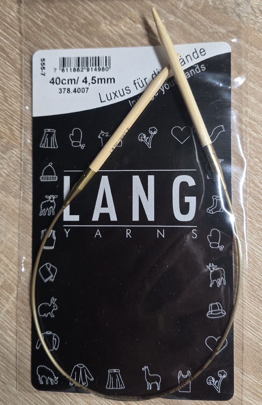 Nadeln: Lang Rundstricknadel 4,5 mm / 40 cm lang – Neu und originalverpackt aus Escholzmatt von Koenigskind2023