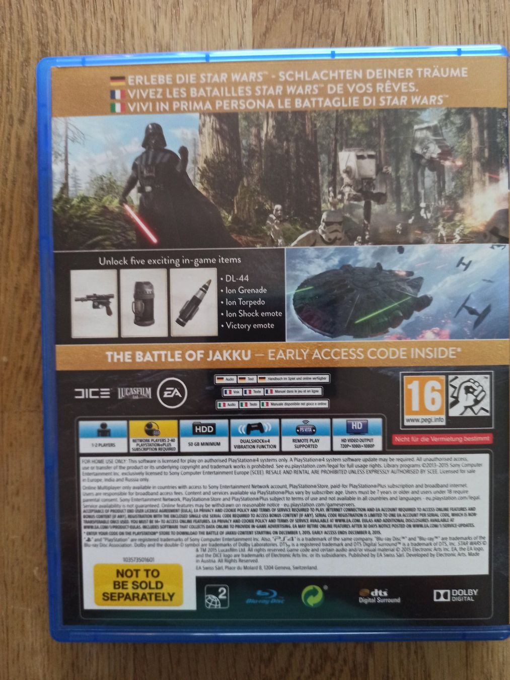 Giochi: Star Wars Battlefront - Deluxe Edition PS4 / PS5 – Usato da Oberweningen venduto da mar_87mx 1
