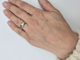 Ring Silber 925 Zirkonia Gr. 52