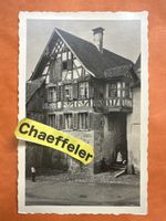 Alte Ansichtskarte ein Rigelhaus ZH? - Seltenes Sammlerst.