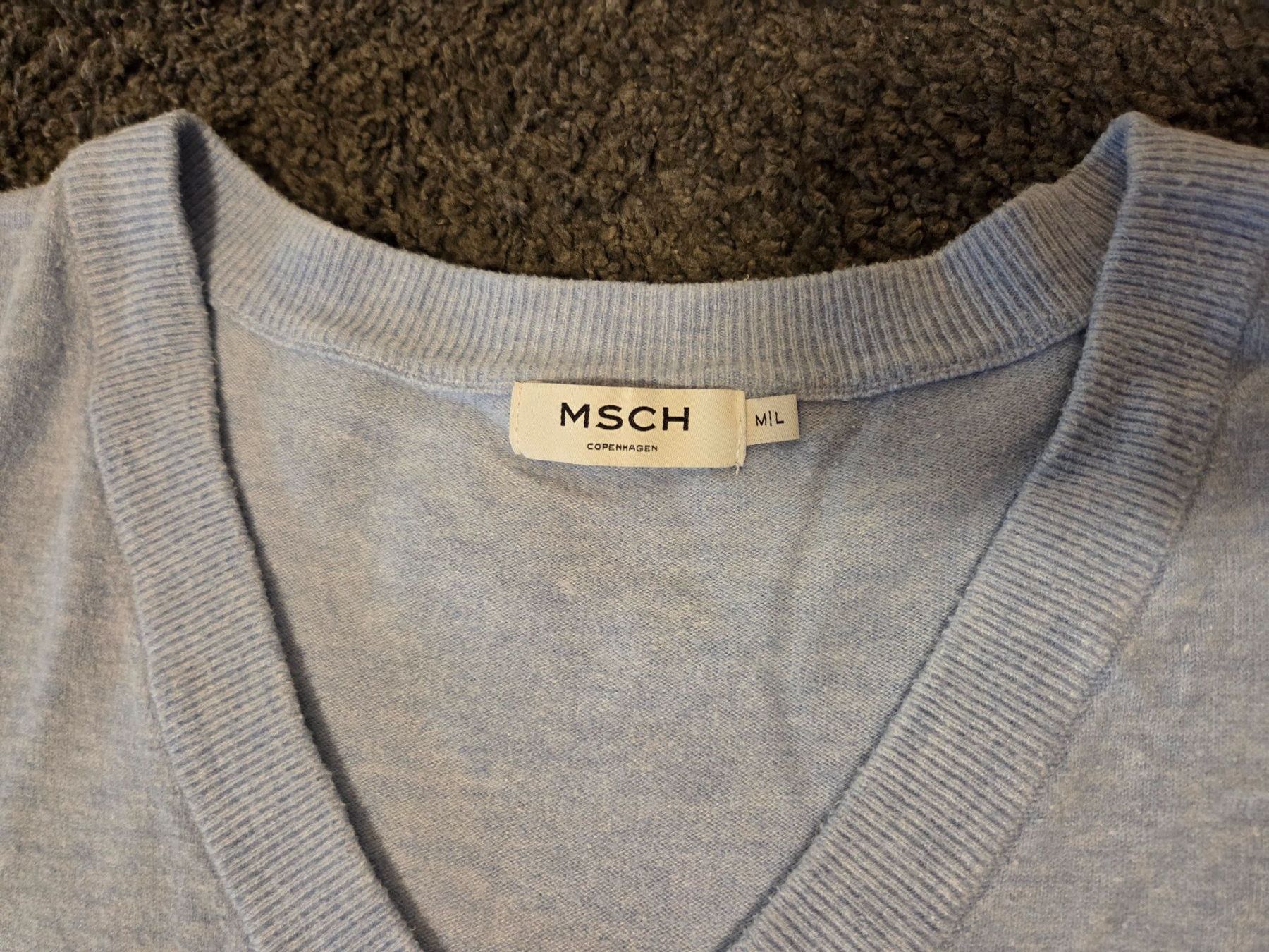 Maglioni & Felpe: Oversize Pullover MSCH COPENHAGEN hellblau – Usato da Zürich venduto da Stephs13 1