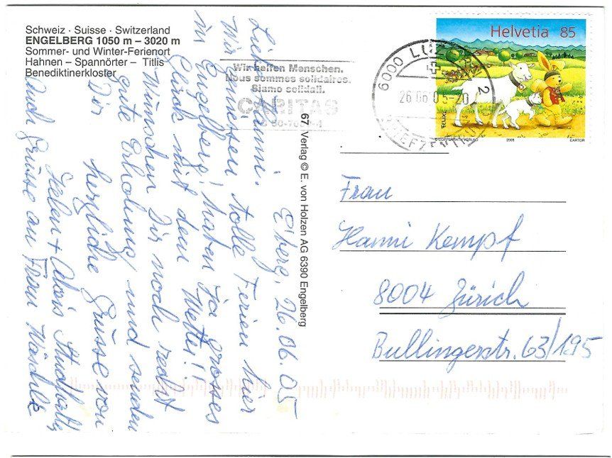 Cartoline postali: AK Engelberg OW – Usato da Rheinfelden venduto da wil_m7gh 1