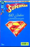 Superman Comic, 60. Jahre Jubiläumsausgabe!! top Zustand,,.