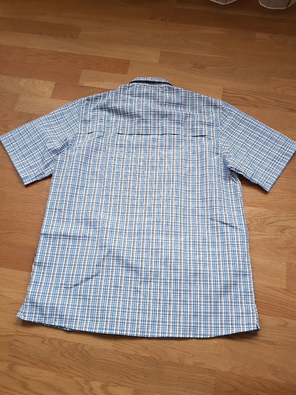 Camicie: Kurzarmhemd, hellblau kariert, Gr. M - Sommerhemd! – Usato da Nendeln venduto da Zopfie_ 4