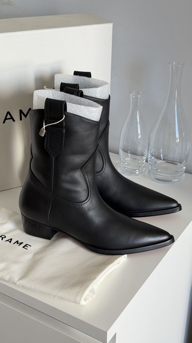Damenschuhe: Frame leather boots  – Neu und originalverpackt aus Paradiso von viorea 2