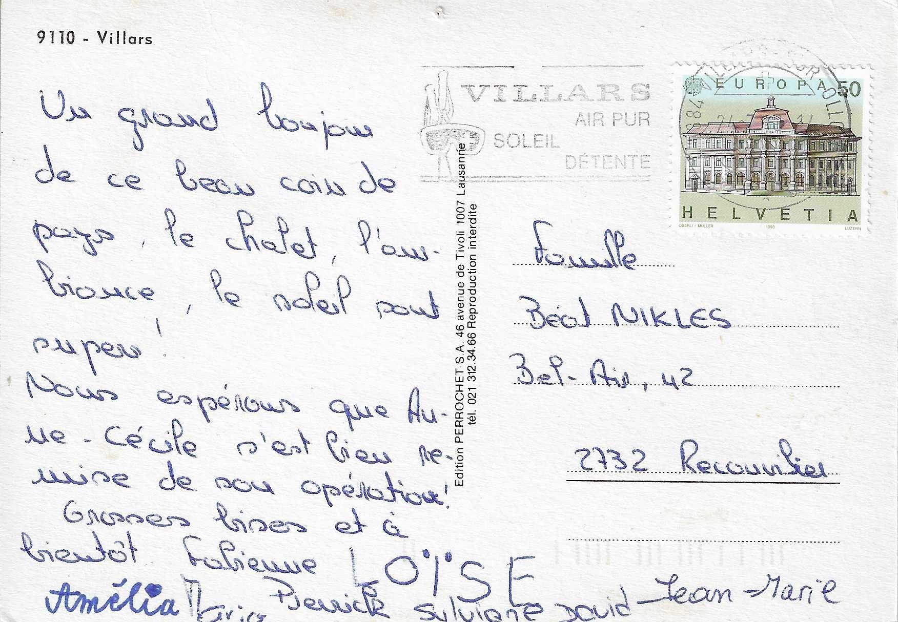 Cartes postales: Villars VD – D'occasion à Rothrist par Stranglehold 1