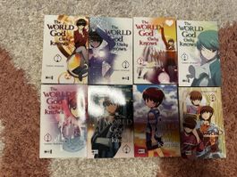 The World God Only Knows / Tamiki Wakaki 1-8 Manga