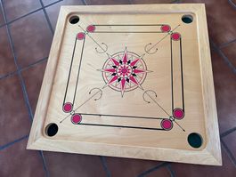 Carrom (indisches Brettspiel) - neuwertig & komplett