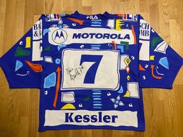 EV ZUG #7 KESSLER TRIKOT SIGNIERT EVZ XL