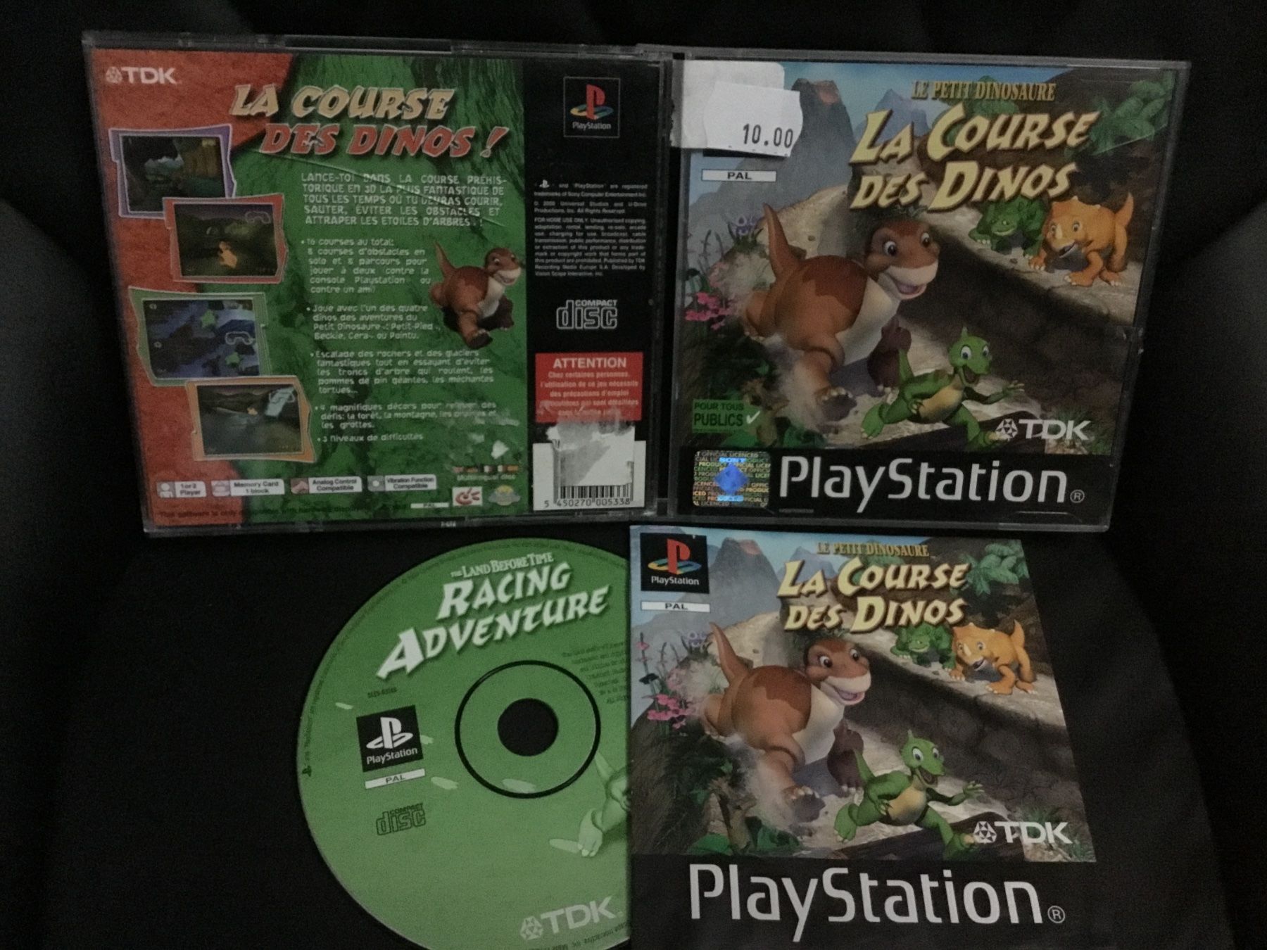 Sony Spiele: PlayStation 1 / ps1 - La course des Dinos – Gebraucht aus Fribourg von PastGame