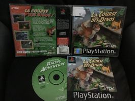 PlayStation 1 / ps1 - La course des Dinos