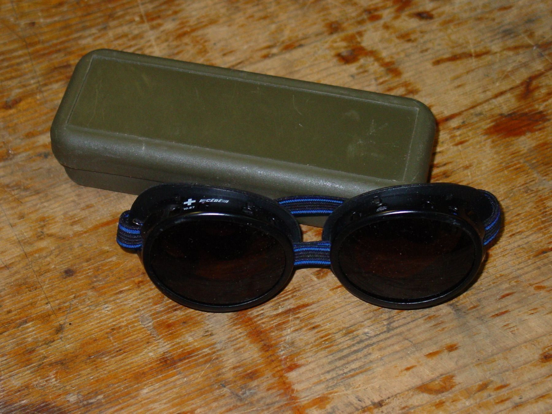 Occhiali & Lenti: Gletscher Brille Mod. 1980 CH-Militär – Usato da Ursenbach venduto da shopverte