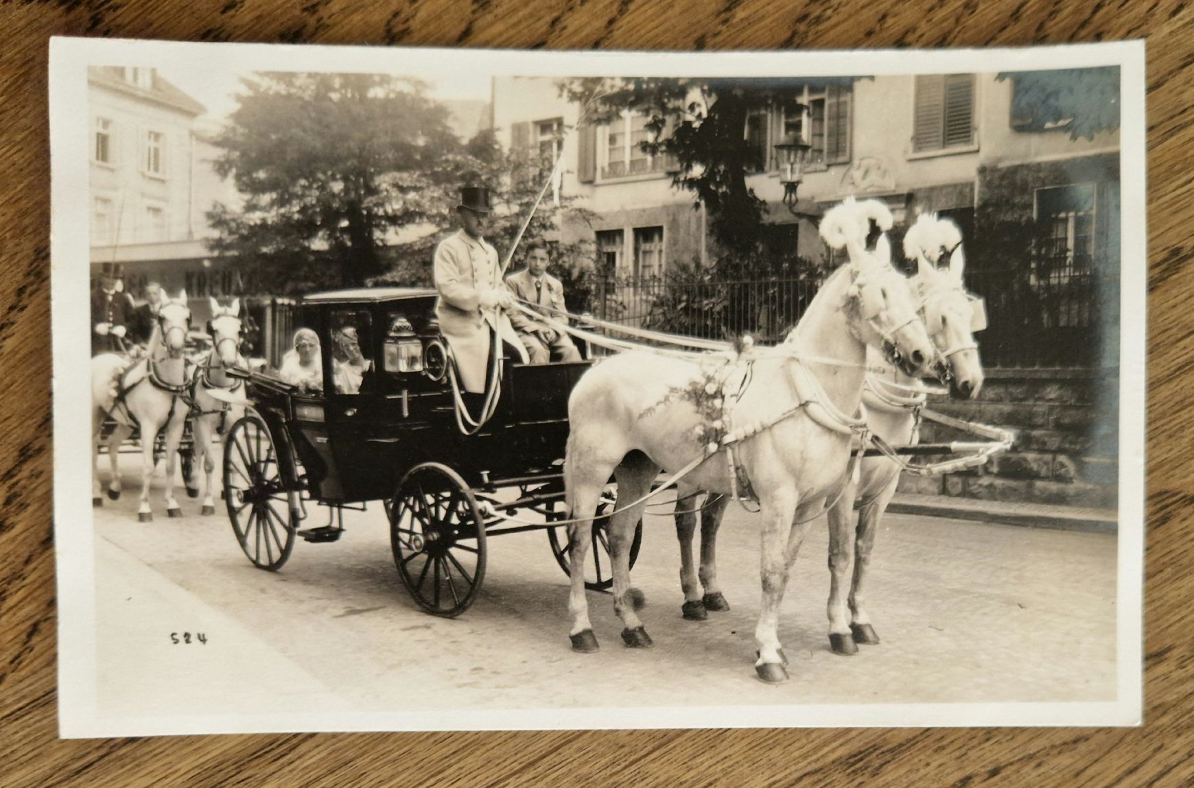 Cartoline postali: Kutsche, Schimmel, Altstätten ZH? – Usato da Ebikon venduto da Donar50