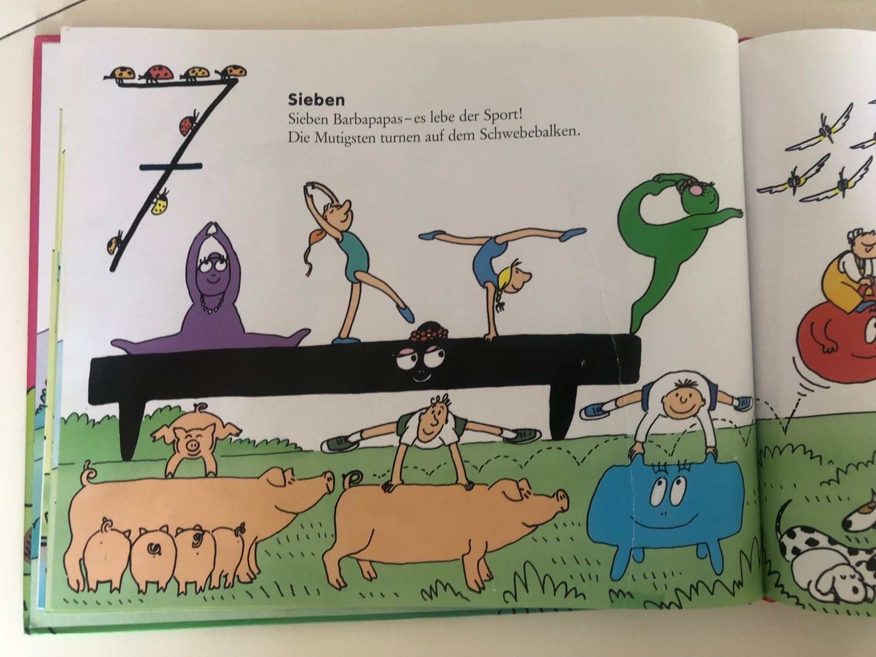 Libri: Barbapapa und die Zahlen – Usato da Bassersdorf venduto da sammelfloh 7