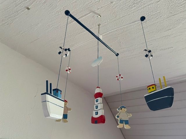 Giocattoli: Kinder Mobile - Leuchtturm mit Schiffen – Usato da Dielsdorf venduto da Silviav02