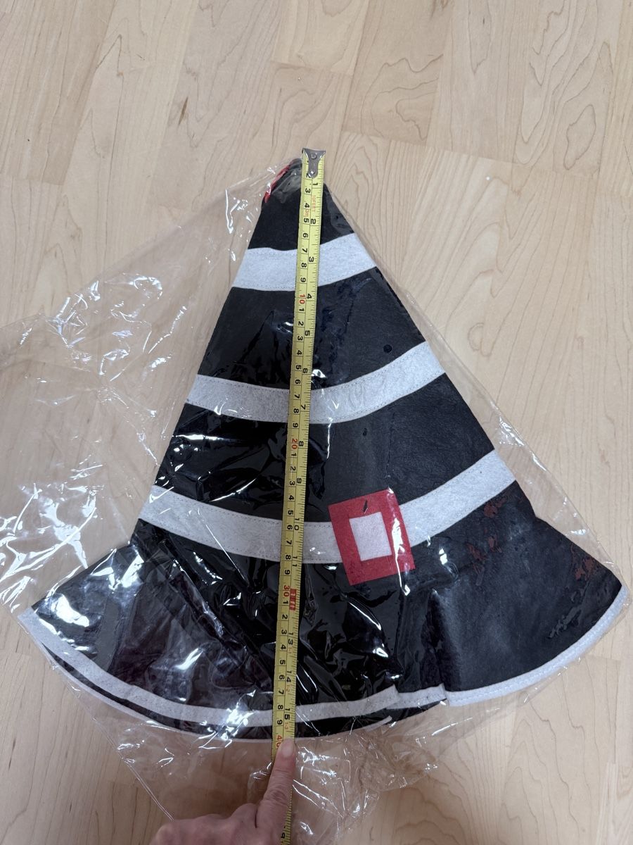 Copricapi, berretti & cappellini: Striped witch hat for fun!  – Nuovo e nell'imballaggio originale da Cham venduto da cec_b78y 2